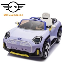 Ηλεκτροκίνητο Παιδικό Αυτοκίνητο Licensed Mini concept Aceman 12V σε μωβ