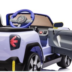 Ηλεκτροκίνητο Παιδικό Αυτοκίνητο Licensed Mini concept Aceman 12V σε μωβ