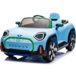 Ηλεκτροκίνητο Παιδικό Αυτοκίνητο Licensed Mini concept Aceman 12V σε μπλε
