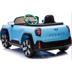 Ηλεκτροκίνητο Παιδικό Αυτοκίνητο Licensed Mini concept Aceman 12V σε μπλε