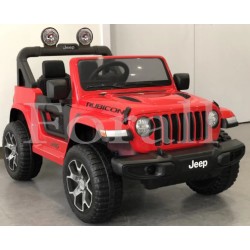 Ηλεκτροκίνητο Παιδικό Αυτοκίνητο Licensed Wrangler Rubicon Διθέσιο 12v Κόκκινο 