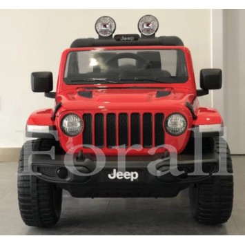 Ηλεκτροκίνητο Παιδικό Αυτοκίνητο Licensed Wrangler Rubicon Διθέσιο 12v Κόκκινο 
