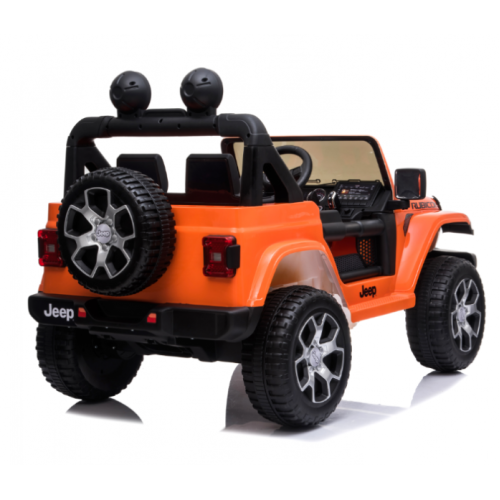 Ηλεκτροκίνητο Παιδικό Αυτοκίνητο Licensed Wrangler Rubicon Διθέσιο 12v Πορτοκαλι Ηλεκτροκίνητο Παιδικό Αυτοκίνητο Licensed Wrangler Rubicon Διθέσιο 12v Πορτοκαλι