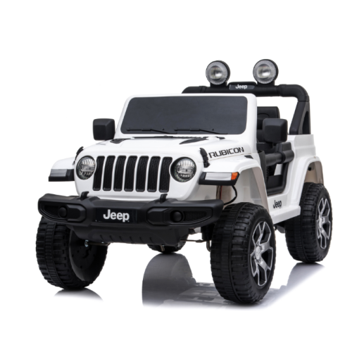 Ηλεκτροκίνητο Παιδικό Αυτοκίνητο Licensed Wrangler Rubicon Διθέσιο 12v Λευκό Ηλεκτροκίνητο Παιδικό Αυτοκίνητο Licensed Wrangler Rubicon Διθέσιο 12v Λευκό