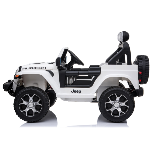 Ηλεκτροκίνητο Παιδικό Αυτοκίνητο Licensed Wrangler Rubicon Διθέσιο 12v Λευκό Ηλεκτροκίνητο Παιδικό Αυτοκίνητο Licensed Wrangler Rubicon Διθέσιο 12v Λευκό