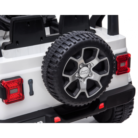 Ηλεκτροκίνητο Παιδικό Αυτοκίνητο Licensed Wrangler Rubicon Διθέσιο 12v Λευκό Ηλεκτροκίνητο Παιδικό Αυτοκίνητο Licensed Wrangler Rubicon Διθέσιο 12v Λευκό