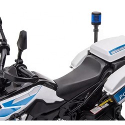 Ηλεκτροκίνητη παιδική μηχανή Διθέσια Licensed BMW F850 GS Police με ελαστικά EVA Λευκή Ηλεκτροκίνητη παιδική μηχανή Διθέσια Licensed BMW F850 GS Police με ελαστικά EVA Λευκή