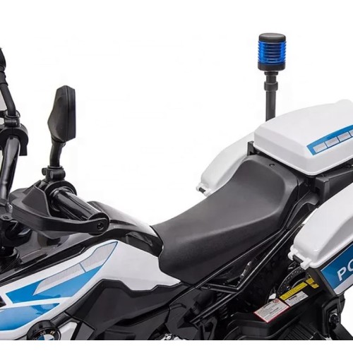 Ηλεκτροκίνητη παιδική μηχανή Διθέσια Licensed BMW F850 GS Police με ελαστικά EVA Λευκή Ηλεκτροκίνητη παιδική μηχανή Διθέσια Licensed BMW F850 GS Police με ελαστικά EVA Λευκή