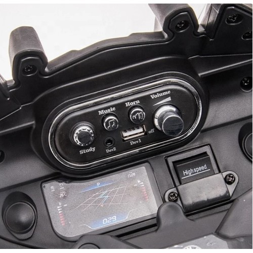 Ηλεκτροκίνητη παιδική μηχανή Διθέσια Licensed BMW F850 GS Police με ελαστικά EVA Λευκή Ηλεκτροκίνητη παιδική μηχανή Διθέσια Licensed BMW F850 GS Police με ελαστικά EVA Λευκή