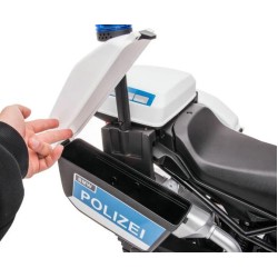 Ηλεκτροκίνητη παιδική μηχανή Διθέσια Licensed BMW F850 GS Police με ελαστικά EVA Λευκή Ηλεκτροκίνητη παιδική μηχανή Διθέσια Licensed BMW F850 GS Police με ελαστικά EVA Λευκή