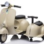 Ηλεκτροκίνητη παιδική Vespa Licensed 150 VL1T 6V σε μπεζ