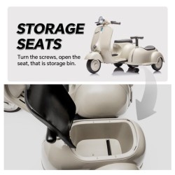 Ηλεκτροκίνητη παιδική Vespa Licensed 150 VL1T 6V σε πράσινο