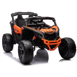Ηλεκτροκίνητο παιδικό αυτοκίνητο Licensed Can AM Maverick UTV 12V σε πορτοκαλί