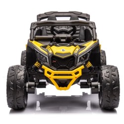 Ηλεκτροκίνητο παιδικό αυτοκίνητο Licensed Can AM Maverick UTV 12V σε κίτρινο