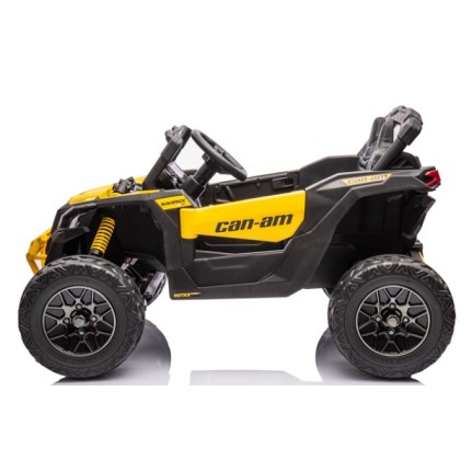 Ηλεκτροκίνητο παιδικό αυτοκίνητο Licensed Can AM Maverick UTV 12V σε κίτρινο Ηλεκτροκίνητο παιδικό αυτοκίνητο Licensed Can AM Maverick UTV 12V σε κίτρινο