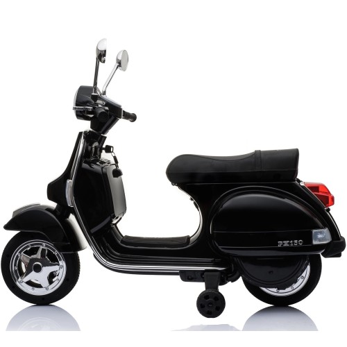 Ηλεκτροκίνητη Παιδική Vespa Licensed Piaggio Vintage 12V Μαύρη Ηλεκτροκίνητη Παιδική Vespa Licensed Piaggio Vintage 12V Μαύρη