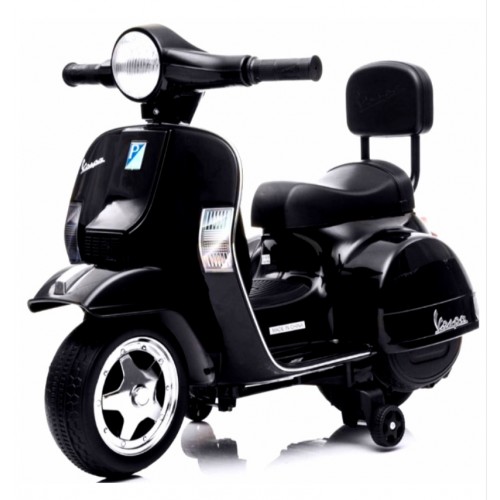 Ηλεκτροκίνητη παιδική Vespa Licensed PX150 6V σε Μαύρο Ηλεκτροκίνητη παιδική Vespa Licensed PX150 6V σε Μαύρο