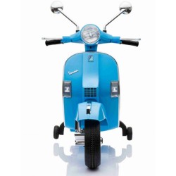 Ηλεκτροκίνητη Παιδική Vespa Licensed Piaggio Vintage 12V Μπλε 