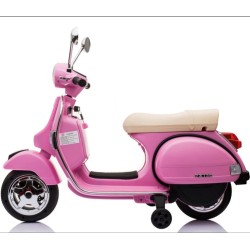 Ηλεκτροκίνητη Παιδική Vespa Licensed Piaggio Vintage 12V Ροζ Ηλεκτροκίνητη Παιδική Vespa Licensed Piaggio Vintage 12V Ροζ