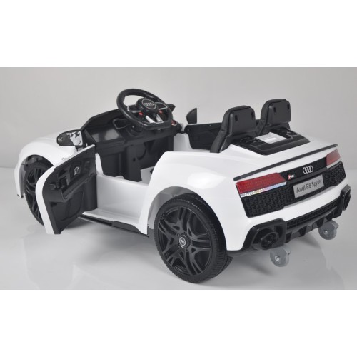 Ηλεκτροκίνητο Παιδικό Αυτοκίνητο Licensed Audi R8 spyder 12V λευκό Ηλεκτροκίνητο Παιδικό Αυτοκίνητο Licensed Audi R8 spyder 12V λευκό