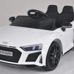 Ηλεκτροκίνητο Παιδικό Αυτοκίνητο Licensed Audi R8 spyder 12V λευκό