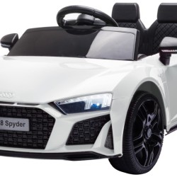 Ηλεκτροκίνητο Παιδικό Αυτοκίνητο Licensed Audi R8 spyder 12V λευκό