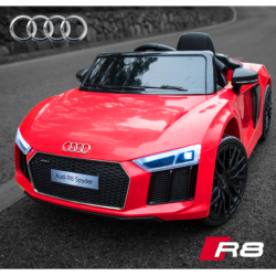 Ηλεκτροκίνητο Παιδικό Αυτοκίνητο Licensed Audi R8 Spyder 12V Κόκκινο