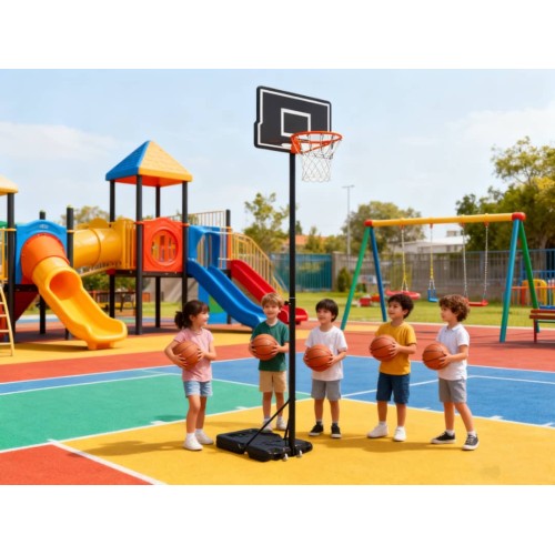 Μπασκέτα Forall ZW003PS με βάση και ρυθμιζόμενο ύψος στεφάνης από 100 έως 305 εκατοστά Μπασκέτα Forall ZW003PS με βάση και ρυθμιζόμενο ύψος στεφάνης από 100 έως 305 εκατοστά