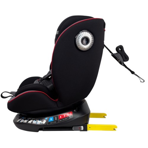 Καθισματάκι αυτοκινήτου G με isofix για βάρος 0 έως 36kg περιστρεφόμενο 360 μοίρες σε μαύρο γκρι με κόκκινες λεπτομέρειες Καθισματάκι αυτοκινήτου G με isofix για βάρος 0 έως 36kg περιστρεφόμενο 360 μοίρες σε μαύρο γκρι με κόκκινες λεπτομέρειες