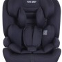 Καθισματάκι αυτοκινήτου FUN BABY με isofix για βάρος 9 έως 36kg μαύρο