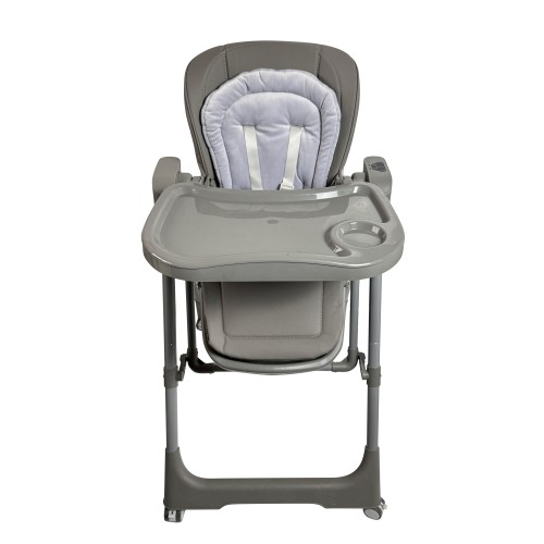 Ηλεκτρικό καρεκλάκι φαγητού Galaxy 3 σε 1 με ανάκληση δυνατότητα κούνιας bluetooth και χειριστήριο απο 3 μηνών έως 20 κιλά σε γκρι χρώμα