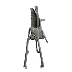 Ηλεκτρικό καρεκλάκι φαγητού Galaxy 3 σε 1 με ανάκληση δυνατότητα κούνιας bluetooth και χειριστήριο απο 3 μηνών έως 20 κιλά σε γκρι χρώμα