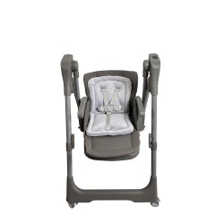 Ηλεκτρικό καρεκλάκι φαγητού Galaxy 3 σε 1 με ανάκληση δυνατότητα κούνιας bluetooth και χειριστήριο απο 3 μηνών έως 20 κιλά σε γκρι χρώμα
