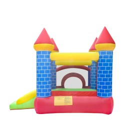 Φουσκωτό Τραμπολίνο Κάστρο με τσουλήθρα μπασκέτα και μπαλοπισίνα
