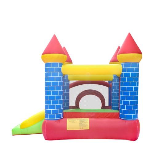 Φουσκωτό Τραμπολίνο Κάστρο με τσουλήθρα μπασκέτα και μπαλοπισίνα
