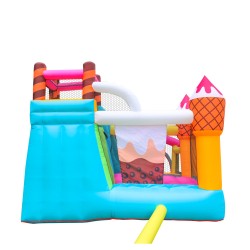 Doctor Dolphin Φουσκωτό Τραμπολίνο Ice Cream με τσουλήθρα αναρρίχηση και μπαλοπισίνα