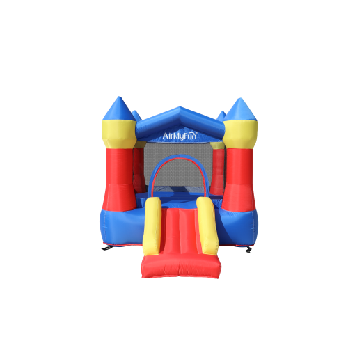AirMyFun Φουσκωτό Τραμπολίνο κάστρο με τσουλήθρα