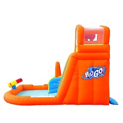 H2O Go Φουσκωτό Τραμπολίνο με νεροτσουλήθρa αναρρ΄΄ιχηση πισίνα και νεροπίστολο