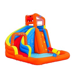 H2O Go Φουσκωτό Τραμπολίνο με νεροτσουλήθρa αναρρ΄΄ιχηση πισίνα και νεροπίστολο