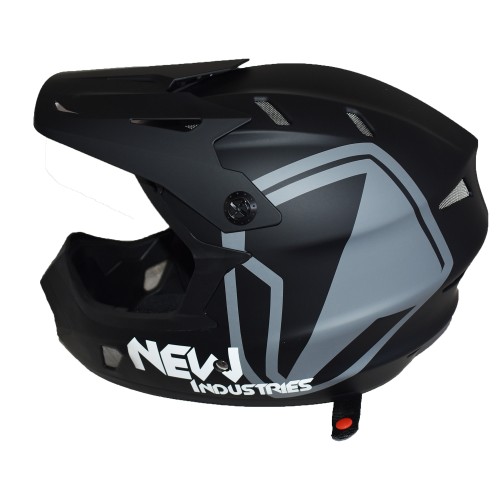 Full Face Κράνος ποδηλάτου BMX Freeride - Downhill ΜΟΟΝ matt Black Full Face Κράνος ποδηλάτου BMX Freeride - Downhill ΜΟΟΝ matt Black