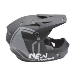 Full Face Κράνος ποδηλάτου BMX Freeride - Downhill ΜΟΟΝ matt Black