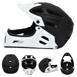 Full Face Κράνος ποδηλάτου BMX Freeride MY NAT Μαύρο