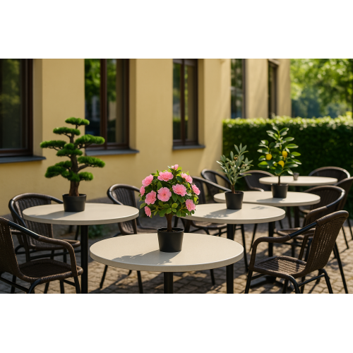 Τεχνητό Φυτό Εξωτερικού Χώρου Azalea με 40 λουλούδια και ύψος 53cm Τεχνητό Φυτό Εξωτερικού Χώρου Azalea με 40 λουλούδια και ύψος 53cm