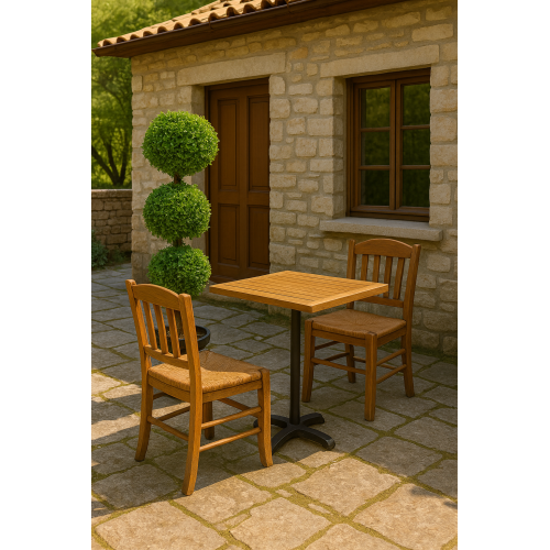 Τεχνητό Φυτό Εξωτερικού Χώρου Tropical Balls με 3 μπάλες διαστάσεων 14cm 14cm και 16cm και ύψος 60cm