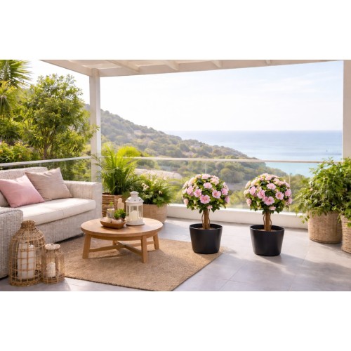 Τεχνητό Φυτό Εξωτερικού Χώρου Azalea με 57 λουλούδια και ύψος 92cm