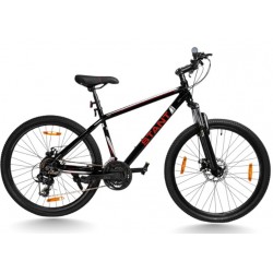 Ποδήλατο Βουνού Stunt 26" Με Δισκόφρενα και Shimano Μαύρο - Ασημί
