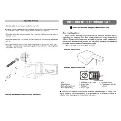 Safewell Χρηματοκιβώτιο με ψηφιακό κλείδωμα Μ25xΠ35xΥ25cm Βάρους 8kg Safewell Χρηματοκιβώτιο με ψηφιακό κλείδωμα Μ25xΠ35xΥ25cm Βάρους 8kg