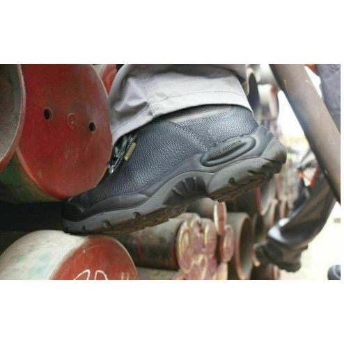 Μποτάκι εργασίας ασφαλείας αντιολισθητικό S3 και oil resistant μαύρο-γκρι