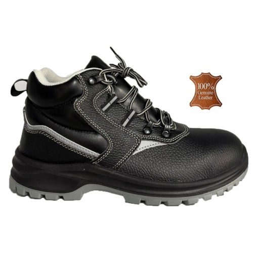 Μποτάκι εργασίας ασφαλείας αντιολισθητικό S3 και oil resistant μαύρο-γκρι