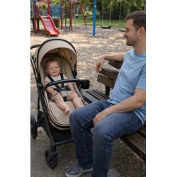 3 σε 1 αναδιπλούμενο πολυκαρότσι μωρού Fun Baby Star με κάθισμα αυτοκινήτου που κουμπώνει στο σκελετό κάθισμα που μετατρέπεται σε καλαθούνα 0+ μπεζ 3 σε 1 αναδιπλούμενο πολυκαρότσι μωρού Fun Baby Star με κάθισμα αυτοκινήτου που κουμπώνει στο σκελετό κάθισμα που μετατρέπεται σε καλαθούνα 0+ μπεζ